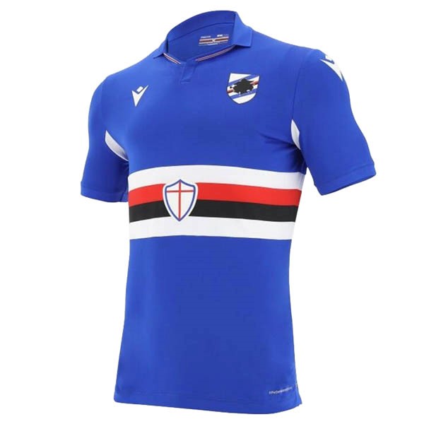 Camiseta Sampdoria Replica Primera Ropa 2020/21 Azul